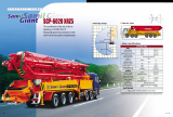 Truck-mounted 60m Concrete Boom Pump 